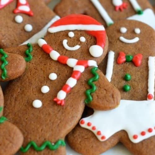 Bánh quy gừng Giáng sinh đẹp đơn giản mùa Noel